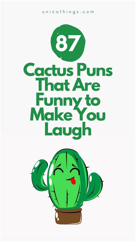 smarta ordvitsar|Cactus Puns: Pricklin Funny Power Words That Make Life Succ